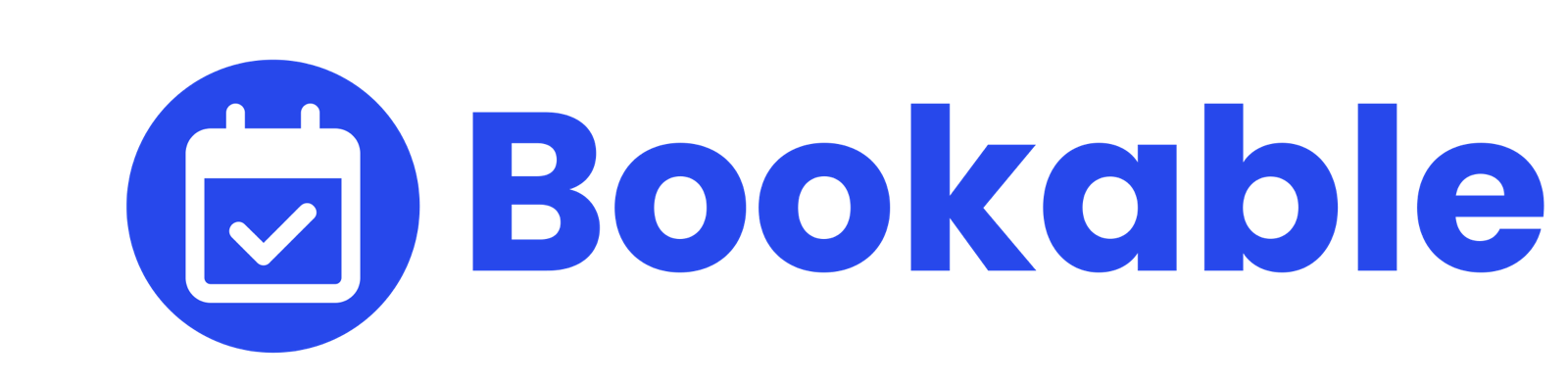 Bookable