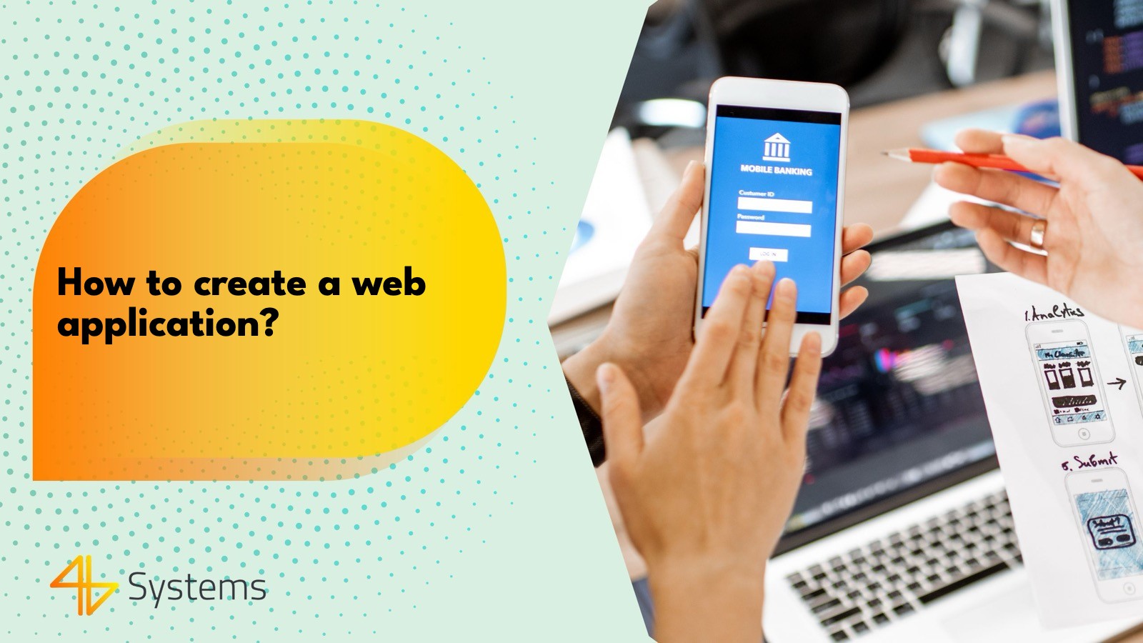 How to create a web application?