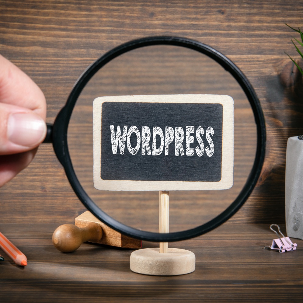 A WordPress CMS website