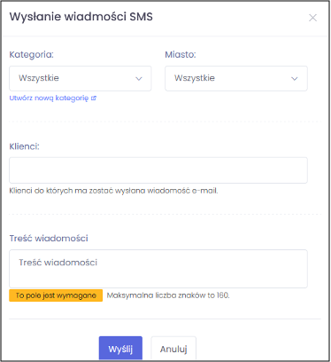 Automatic SMS delivery with a discount code